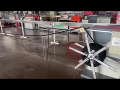 High Speed Single Wall Electric Corrugated Plastic Pipe Hose Production/Extrusion Line