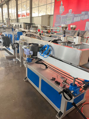 SGS HDPE Pipe Extruder Machine , Plastic Single Wall Corrugated Pipe Production Line