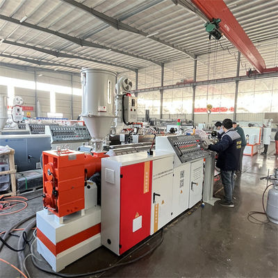 HDPE-Doppelwandgewölbtes Rohr Extrusionsleitung Energieeinsparung