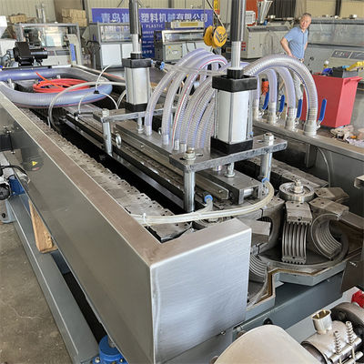 50-160mm Pipe Diameter Range Double Wall Corrugated Pipe Production Line with 5-6m.min Pipe Speed
