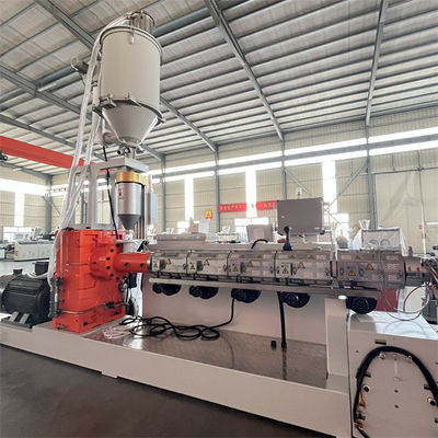SJ60/38 Plastic Pipe Machine Single Screw HDPE Pipe Manufacturing Plant