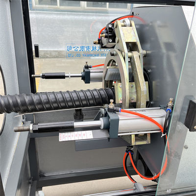 90KW Plastic Pipe Extrusion Line , HDPE Microduct Communication Pipe Machine