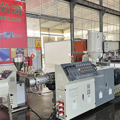Building Block Type Twin Screw Extruder DLG80 With Alloy Heater And Ceramic Heater