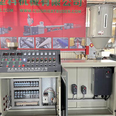 13500.000kg Package Gross Weight Twin Screw Extruder with Coaxial Rotary Rotation Scheme and Alloy Heater