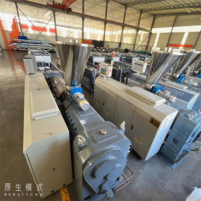 Twin Screw Extruder For Building Block Type Performance Plastic Extrusion Floating Fish Food Pellet