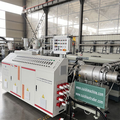 Wet Expansion Twin Screw Extruder with Delta Inverter Motor Speed Controlling