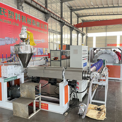 Makkelijke bediening PVC-zuigslangmachine gevlochten pijplextrudermachine