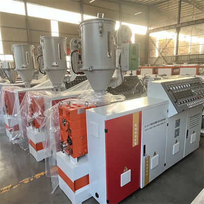 150kw Total Power Water Cooling Pipe Extrusion Machine for Gas And Water Supply