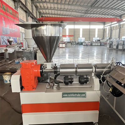 Corrugated Pipe Making Machine for HDPE Single Wall Corrugated Cable Duct within Customer Requirements