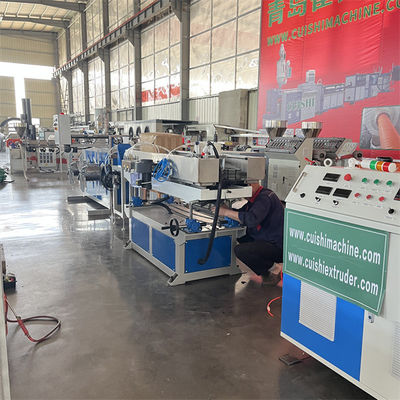 Smooth Single Wall Corrugated Pipe Machine with Omron Instrument Control and 100-150m/min Pipe Speed