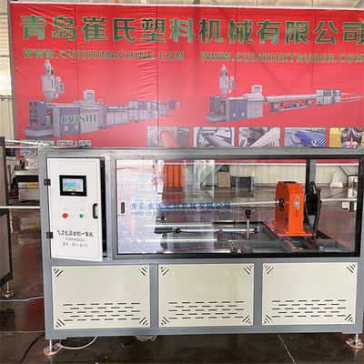Automatic Feeder PE Pipe Equipment 90KW Plastic HDPE Pipe Production Line
