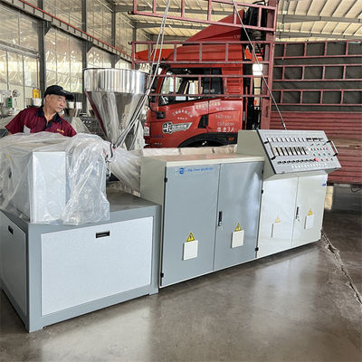 70KW PPR Pipe Production Line 16mm-63mm PE Pipe Extrusion Machine