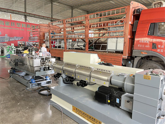 Electrical Plastic Pipe Extrusion Machinery  , Flexible Corrugated Tube Making Machine