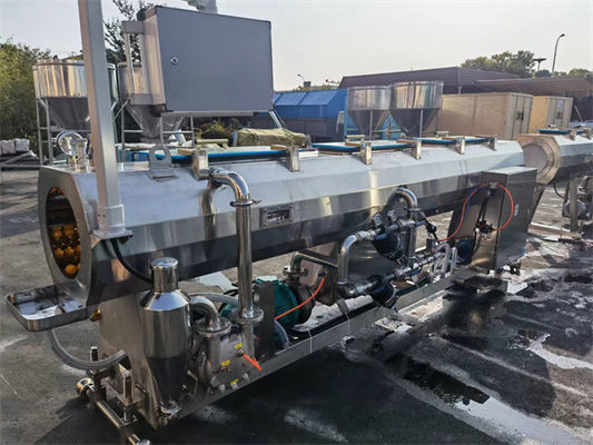 STSG-200 Spiral Pipe Extrusion Line 50-200mm PE PP Water Cooling