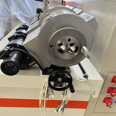 Plastic Twin Screw Extruder Machine Manufacturer Rigid UPVC Pipe Making Machine