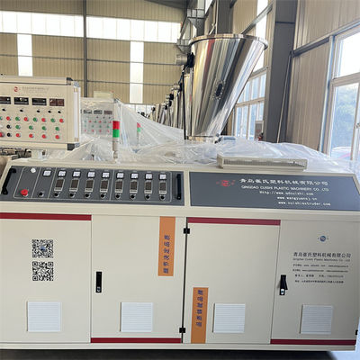 Plastic Extrusion Equipment Manufacturers , PVC Rain Gutter Making Machine