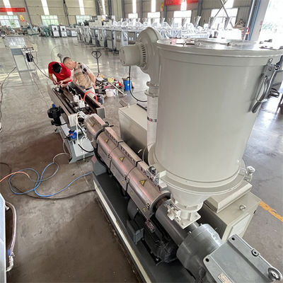 Single-screw Corrugated Pipe Extrusion Line for Sewage Manufacturing