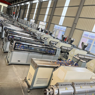 Corrugated Pipe Machine Extrusion Line with Sj75/30 Single Screw Extruder and 1 Year Guarantee
