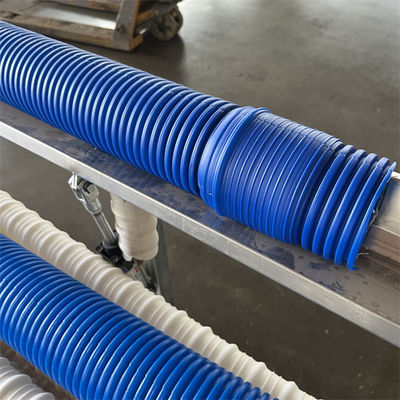 Machine à tuyaux ondulés à double paroi pour extrudeuse monovis DWCPM-160 pour la fabrication de tuyaux industriels