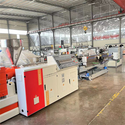 Automatic Plastic Extrusion Machinery Corrugated Pipe Production Line Equipment