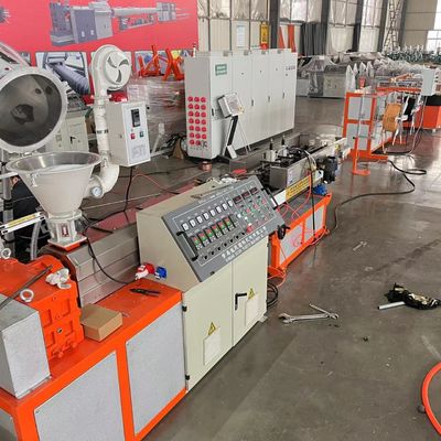 PE PP PVC Corrugated Pipe Making Machine for HDPE Single Wall Corrugated Cable Duct Design