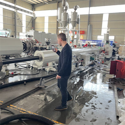 20-110mm Plastic PE PPR Hdpe Pipe Extrusion Machine