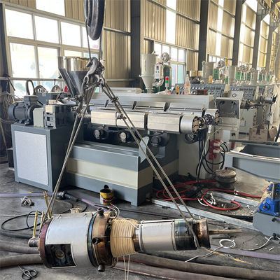 110mm Pipe Od Double Wall Corrugated Pipe Machine with 5-6m/min Pipe Speed and Water Cooling