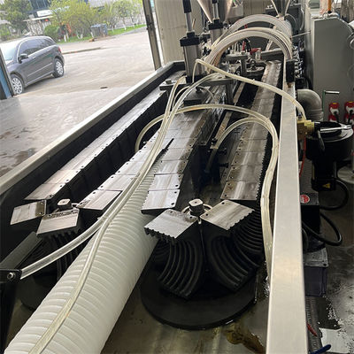 Customizable Double Wall Corrugated Pipe Making Machine Plastic Corrugated Tube Extruder