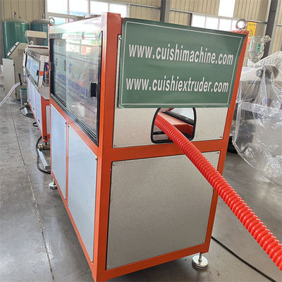Motor Power 37-55kw HDPE Carbon Spiral Pipe Machine with Water Cooling Technology