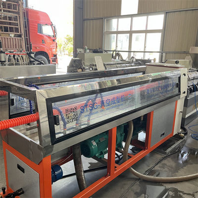 50-200mm Pipe Id Water Cooling Single Screw Extruder for Pipe Production Needs