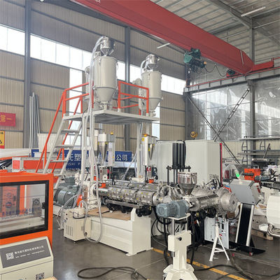 Máquina de produção de tubos corrugados de núcleo de silício