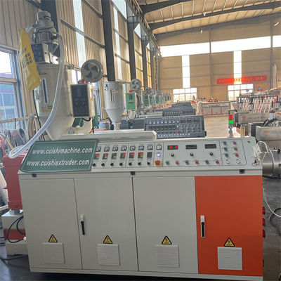 PE Carbon Reinforced Spiral Pipe Production Line / Equipment