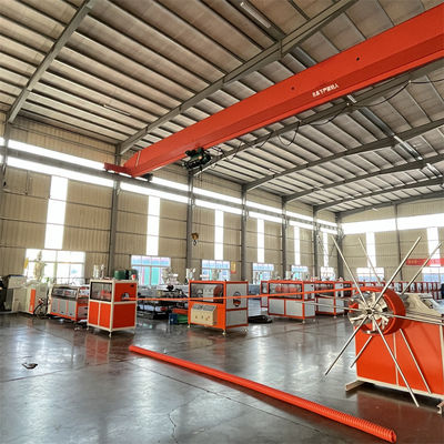 Waterkoeling Eenvoudige schroef extruder Plastic extrusion machine met elektrische kracht