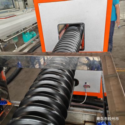 Water Cooling Single Screw Extruder Winding Machine 100m/roll