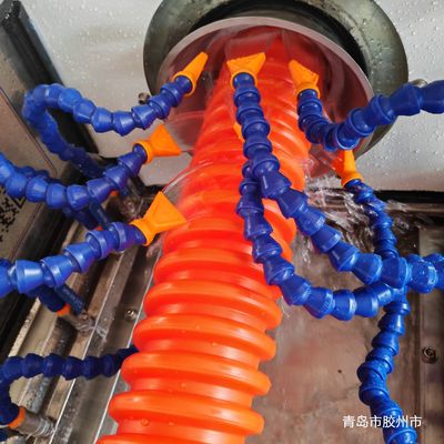 Water Cooling Method STSG—200 Spiral Pipe Extrusion Line For Precise Production