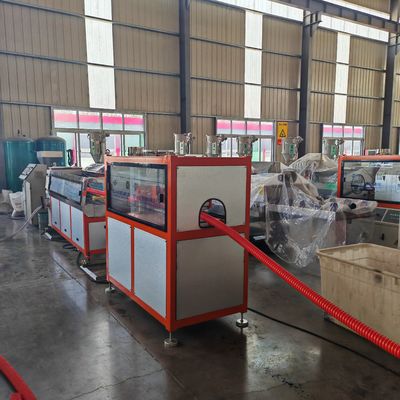 Customizable HDPE Carbon Spiral Pipe Machine for Single-wall Pe Pipe Production