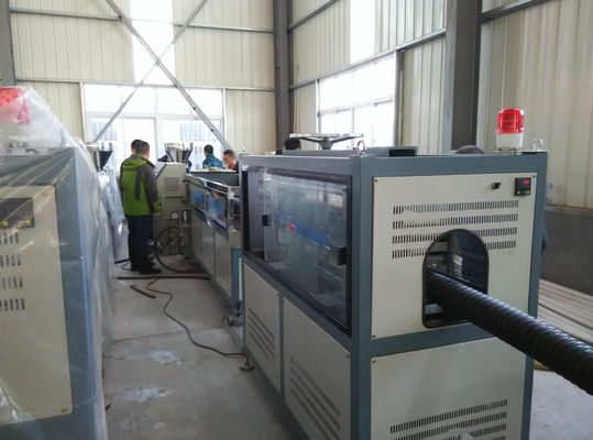22 Rpm Screw Speed Corrugated Pipe Extrusion Line for Cable Protection and 31kW Installed Power Applications