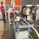 SWCPM-1000 Single Wall Corrugated Production Line For 12-50mm Pipe Manufacturing
