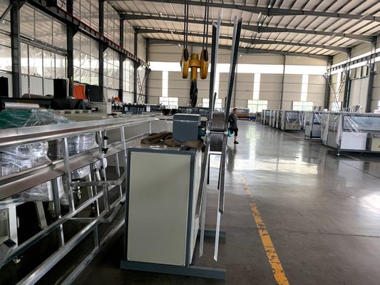 Smooth Accurate Production Single Wall Corrugated Hose Making Machine Controlled by Omron
