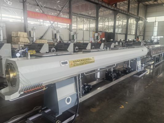 PE PP PVC PPR HDPE MPP Pert Plastic Water Pipe Cable Conduit Tube Extruder Making Machine Production Line