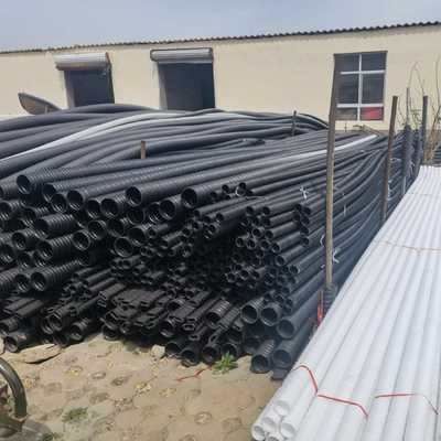 Precision Plastic Prestressed Bellows Extruder / High-Performance Plastic Corrugated Pipe Machine