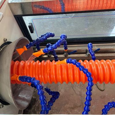 Plastic Carbon Corrugated Pipe Tube Extrusion Machine Bellows Extruder